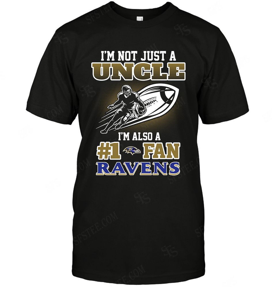 Nfl Baltimore Ravens Not Just Uncle Also A Fan Sweater Size Up To 5xl