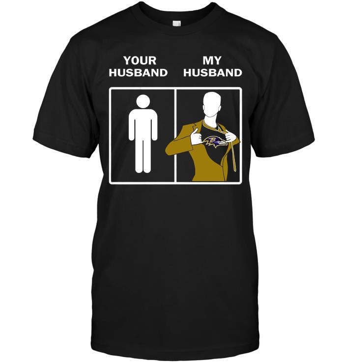 Nfl Baltimore Ravens Your Husband My Husband Sweater Plus Size Up To 5xl