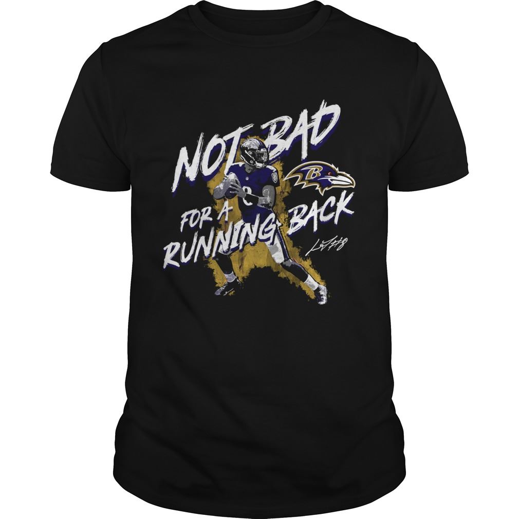 Nfl Lamar Jackson Baltimore Ravens Not Bad For A Running Bac Plus Size Up To 5xl