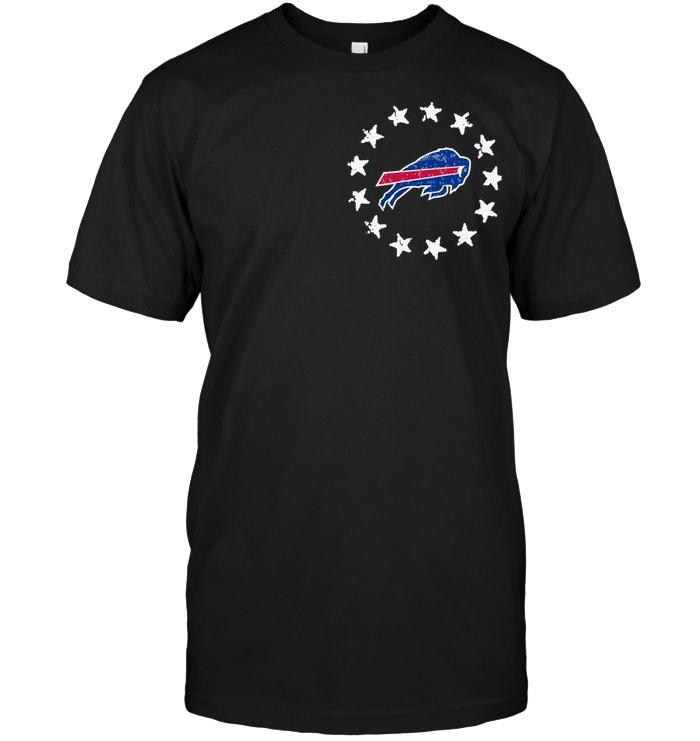 Nfl Buffalo Bills American Star Flag Shirt Tshirt Plus Size Up To 5xl