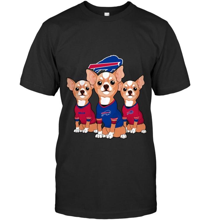 Nfl Buffalo Bills Chihuahuas Fan Shirt Long Sleeve Plus Size Up To 5xl