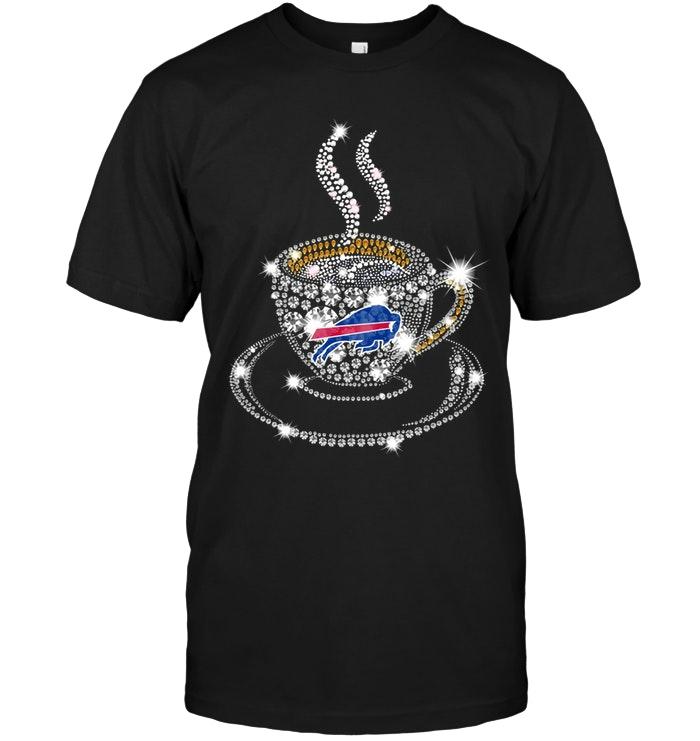 Nfl Buffalo Bills Coffee Cup Diamond Glitter Shirt Shirt Size Up To 5xl