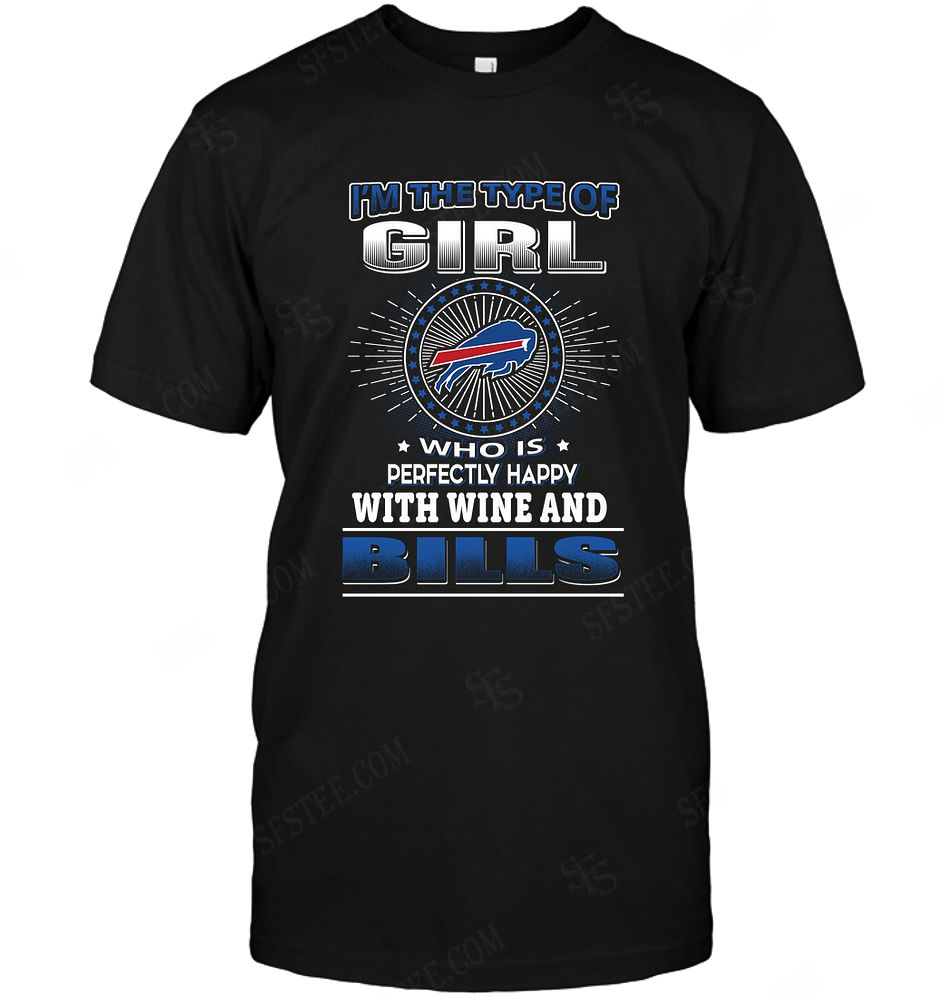 Nfl Buffalo Bills Girl Loves Wine Tank Top Size Up To 5xl