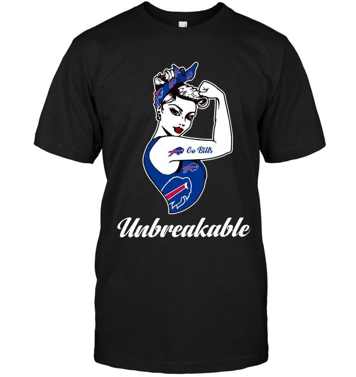 Nfl Buffalo Bills Go Buffalo Bills Unbreakable Girl Shirt Shirt Plus Size Up To 5xl