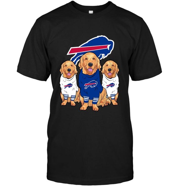 Nfl Buffalo Bills Golden Retriever Buffalo Bills Fan Shirt Shirt Plus Size Up To 5xl