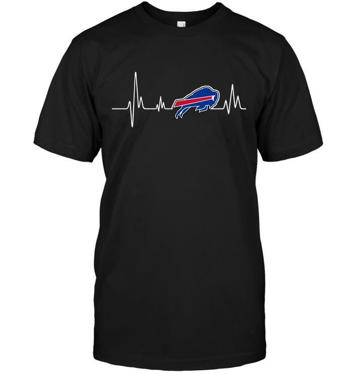 Nfl Buffalo Bills Heartbeat Tshirt Plus Size Up To 5xl