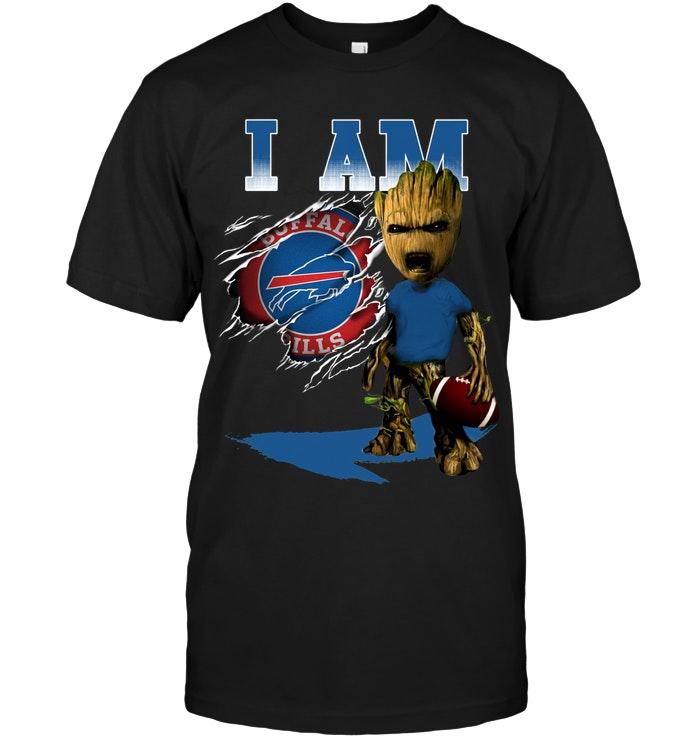 Nfl Buffalo Bills I Am Buffalo Bills Groot Shirt Shirt Plus Size Up To 5xl