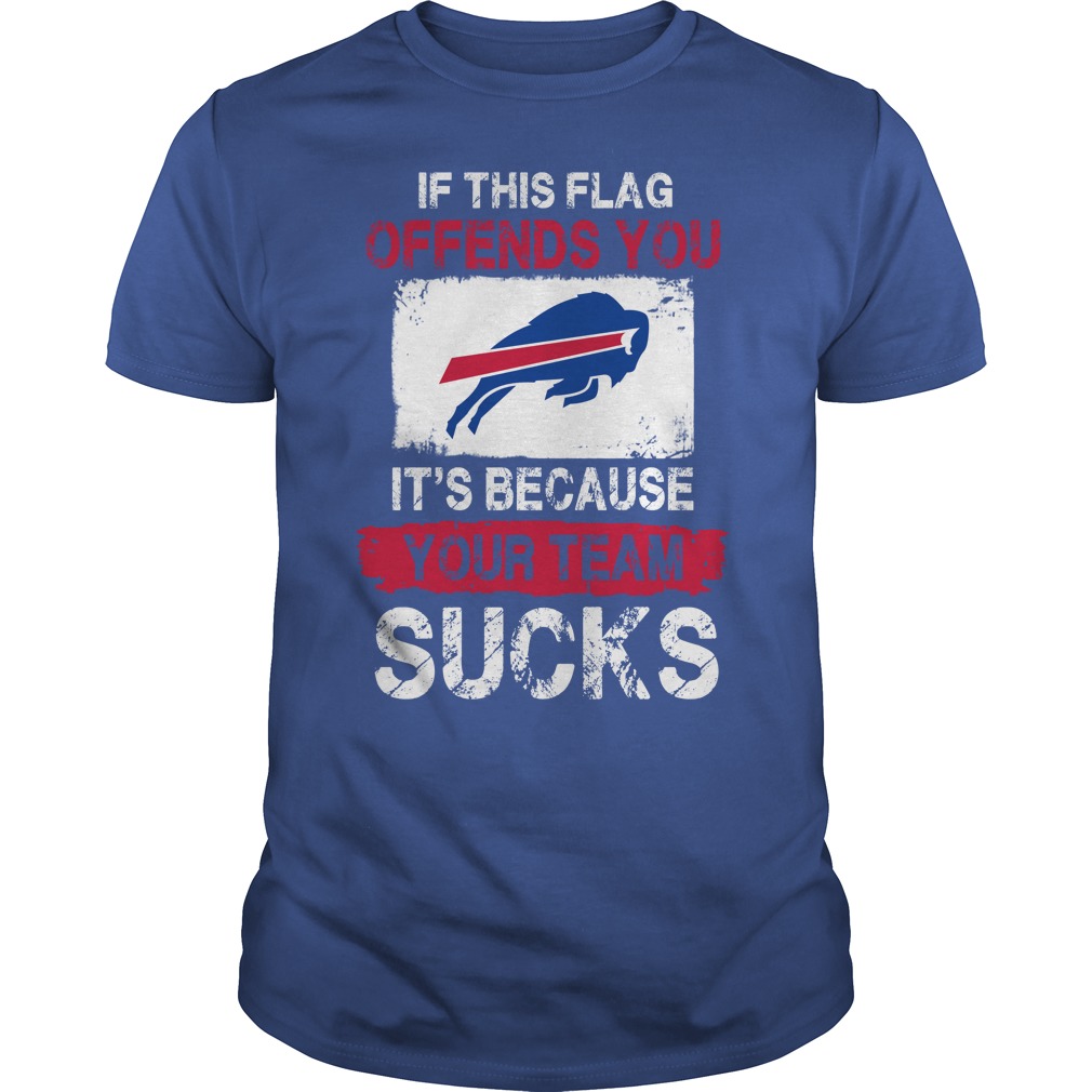 Nfl Buffalo Bills – If This Flag Offends You Its Because Your Team Sucks Tank Top Size Up To 5xl