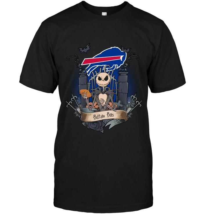 Nfl Buffalo Bills Jack Skellington Shirt Tank Top Plus Size Up To 5xl