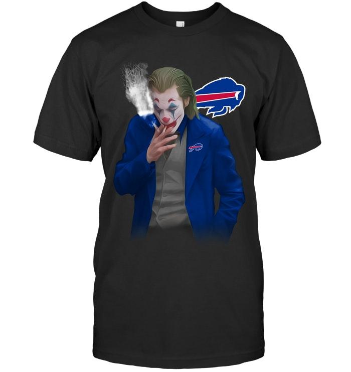 Nfl Buffalo Bills Joker Joaquin Phoenix Smoking T Shirt Size Up To 5xl