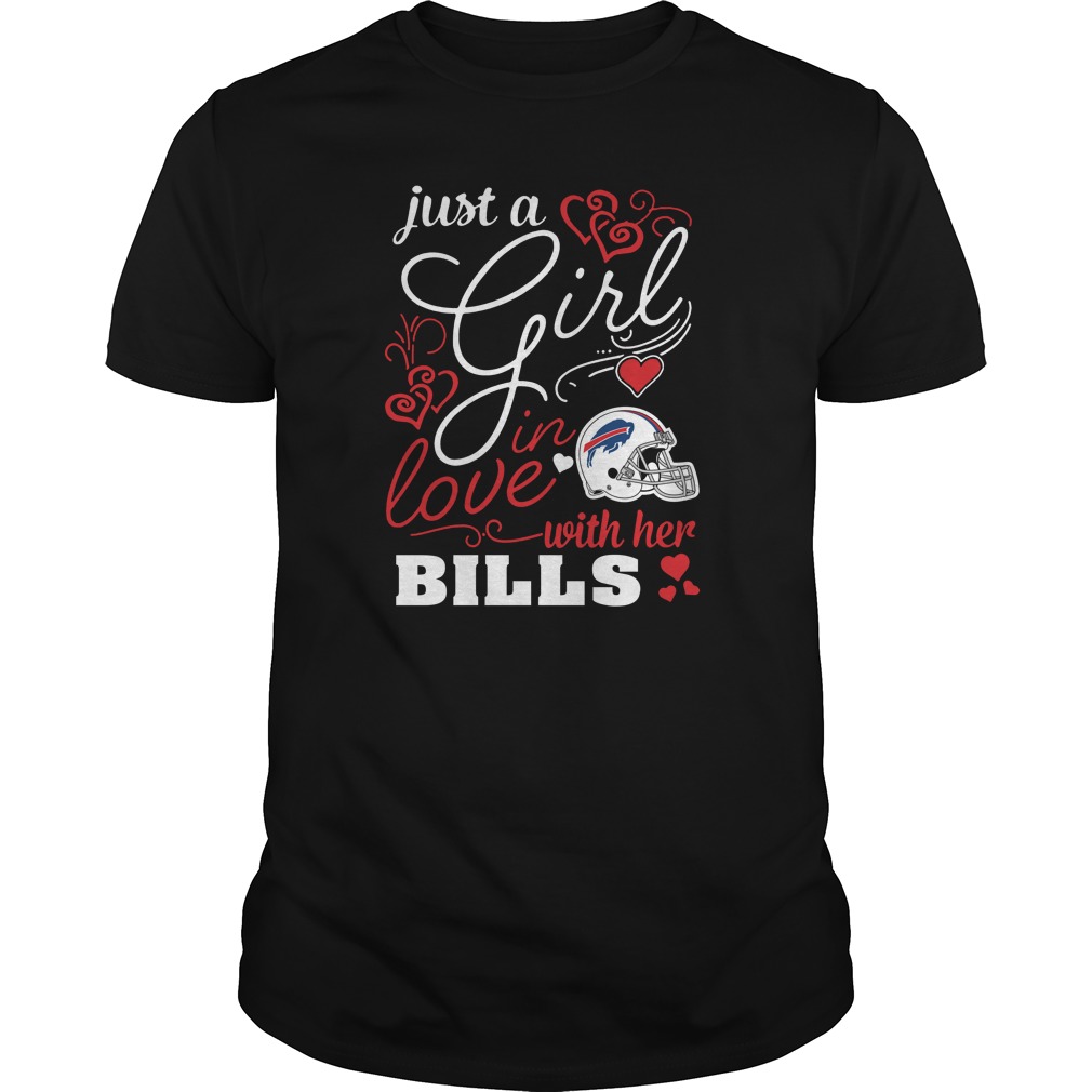 Nfl Buffalo Bills Just A Girl In Love With Her Buffalo Bills Size Up To 5xl