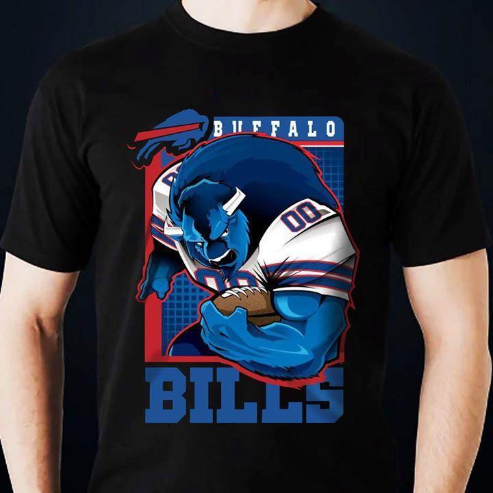 Nfl Buffalo Bills Mascot For Bills Fan T Shirt Shirt Plus Size Up To 5xl