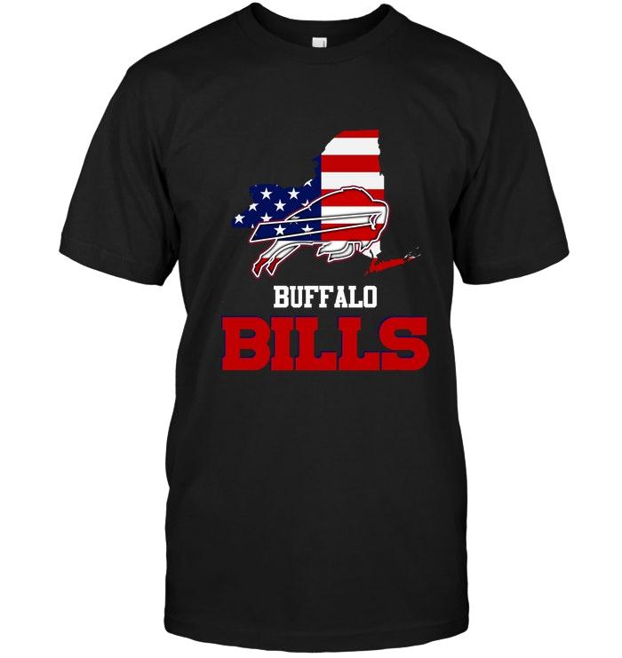 Nfl Buffalo Bills New York 4th July Independence Day American Flag Shirt Tshirt Plus Size Up To 5xl