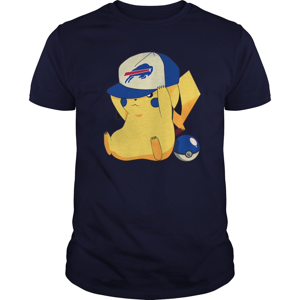 Nfl Buffalo Bills Pikachu Pokemon Sweater Size Up To 5xl