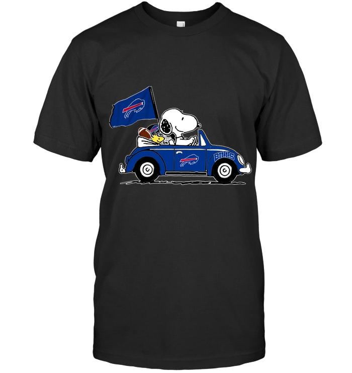 Nfl Buffalo Bills Snoopy Drives Buffalo Bills Beetle Car Fan T Shirt Tank Top Size Up To 5xl