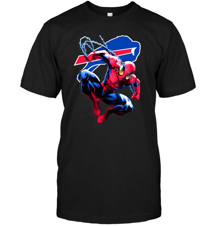 Nfl Buffalo Bills Spiderman Buffalo Bills Hoodie Plus Size Up To 5xl