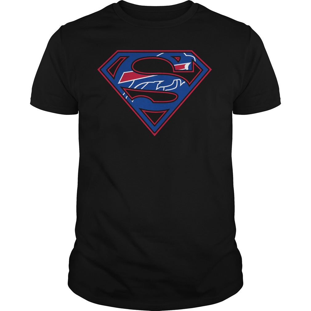 Nfl Buffalo Bills Superman Logo Plus Size Up To 5xl