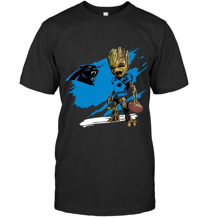 Nfl Carolina Panthers Angry Baby Groot Ripped Shirt Sweater Size Up To 5xl