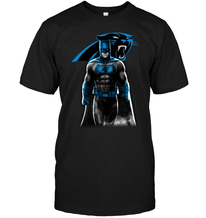 Nfl Carolina Panthers Batman Bruce Wayne Long Sleeve Size Up To 5xl