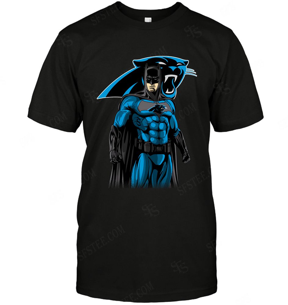 Nfl Carolina Panthers Batman Dc Marvel Jersey Superhero Avenger Long Sleeve Size Up To 5xl