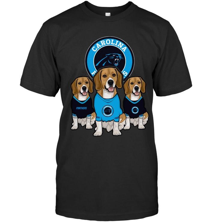 Nfl Carolina Panthers Beagles Fan Shirt Shirt Plus Size Up To 5xl