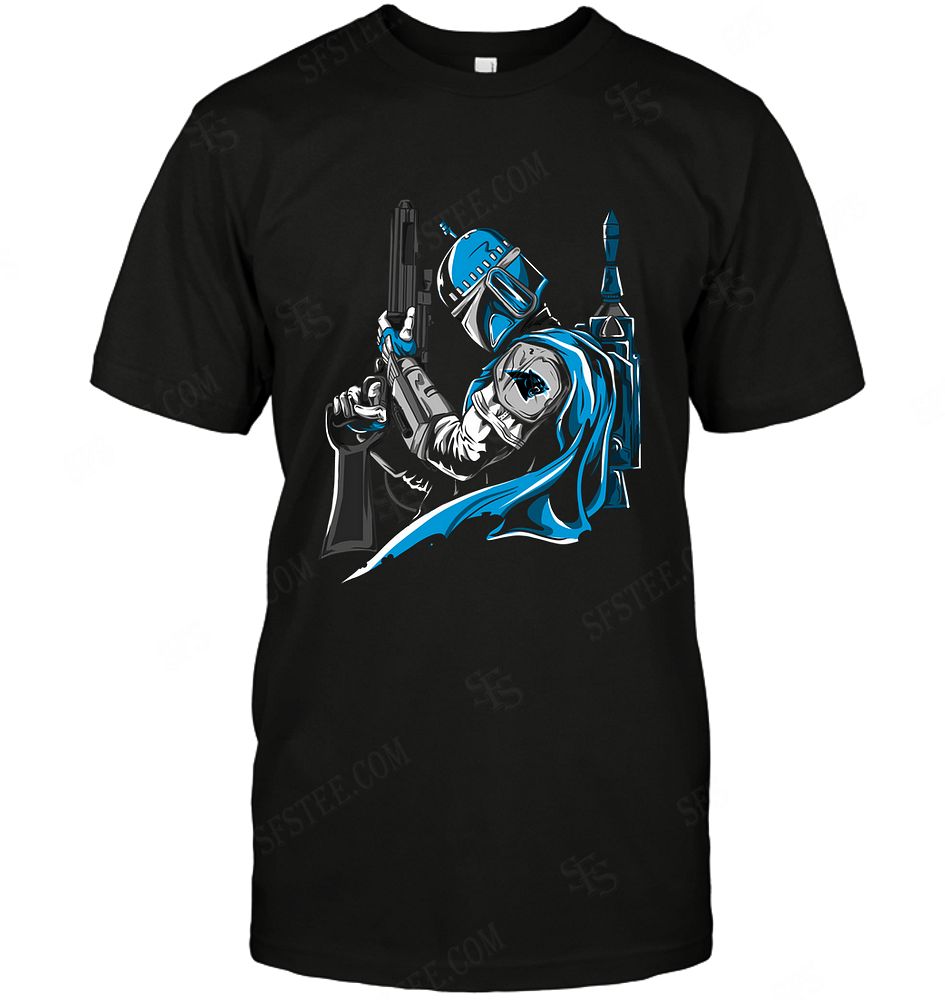 Nfl Carolina Panthers Boba Fett Star Wars Tshirt Plus Size Up To 5xl