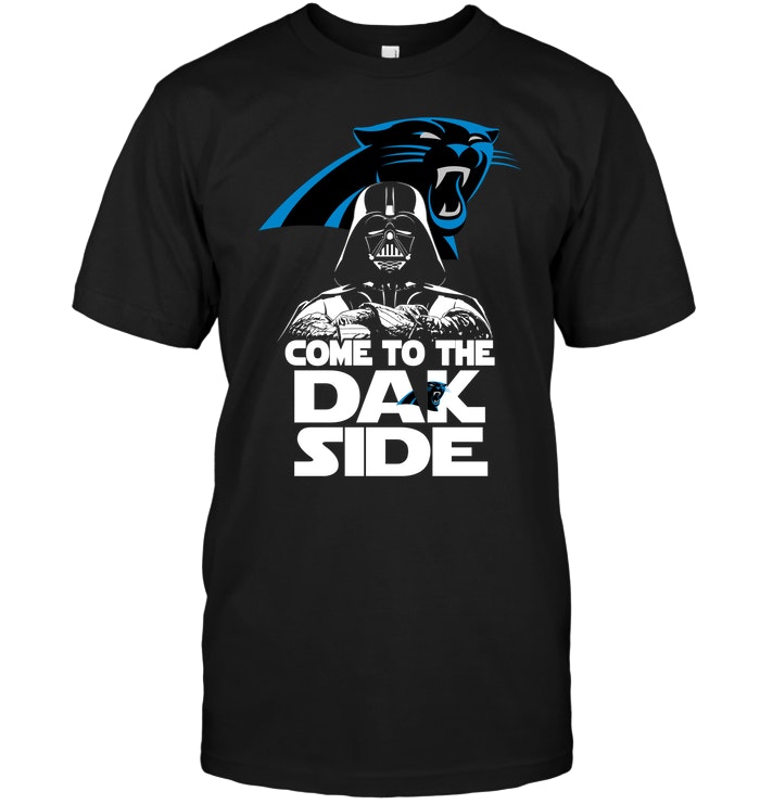 Nfl Carolina Panthers Come To The Dak Side Dark Vader Long Sleeve Size Up To 5xl