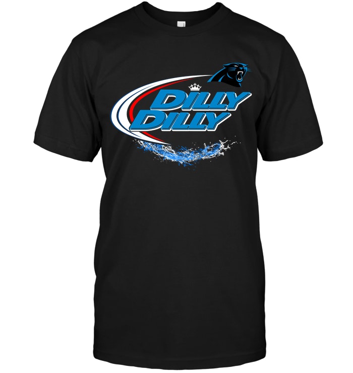 Nfl Carolina Panthers Dilly Dilly Bud Light Long Sleeve Plus Size Up To 5xl