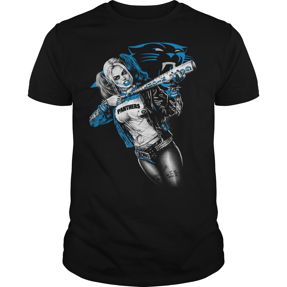 Nfl Carolina Panthers Harley Quinn Shirt Plus Size Up To 5xl