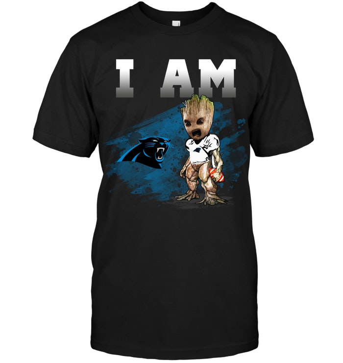 Nfl Carolina Panthers I Am Groot Shirt Size Up To 5xl