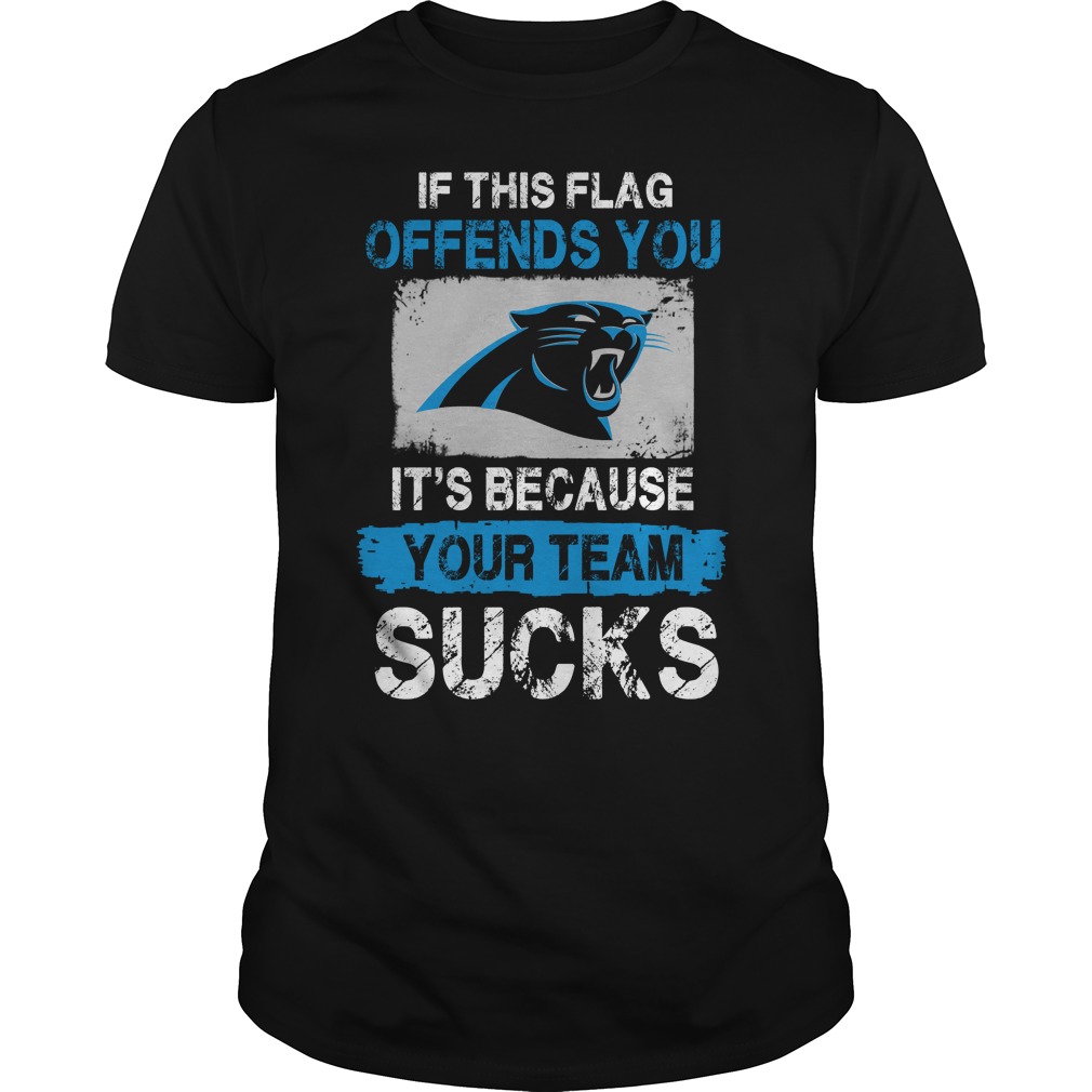 Nfl Carolina Panthers – If This Flag Offends You Its Because Your Team Sucks Hoodie Plus Size Up To 5xl