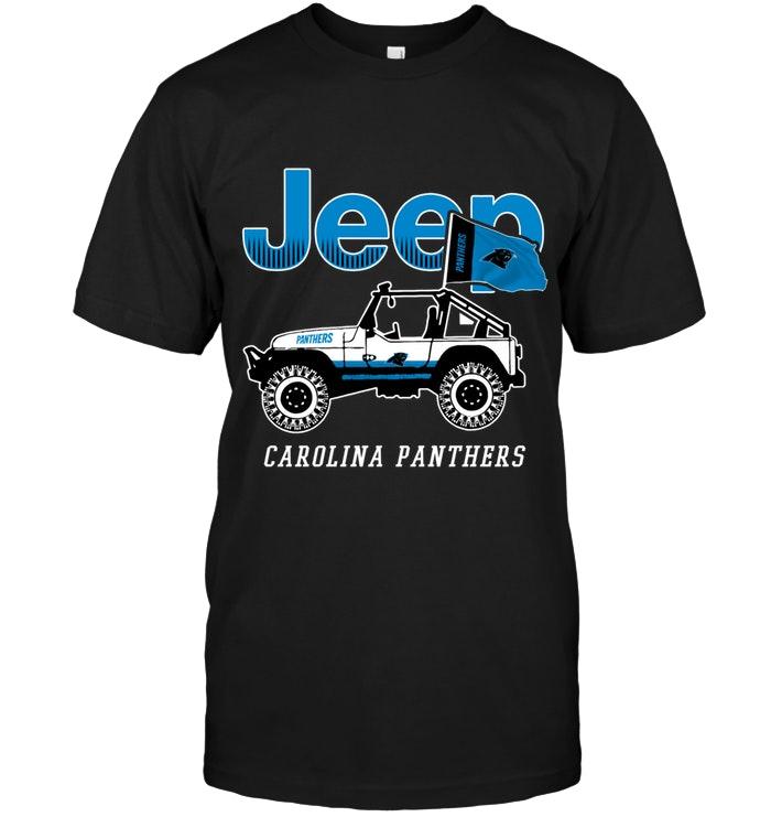 Nfl Carolina Panthers Jeep Shirt Long Sleeve Plus Size Up To 5xl