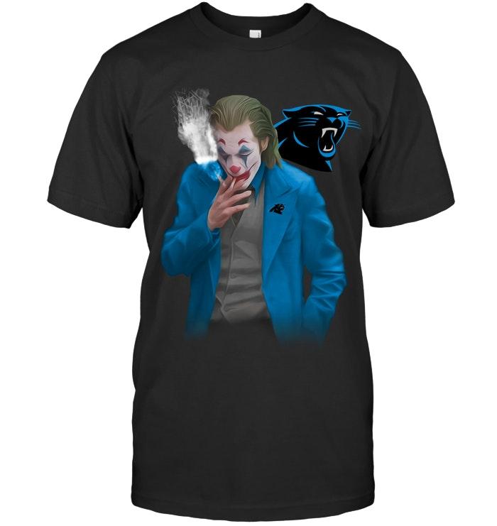 Nfl Carolina Panthers Joker Joaquin Phoenix Smoking T Shirt Sweater Size Up To 5xl