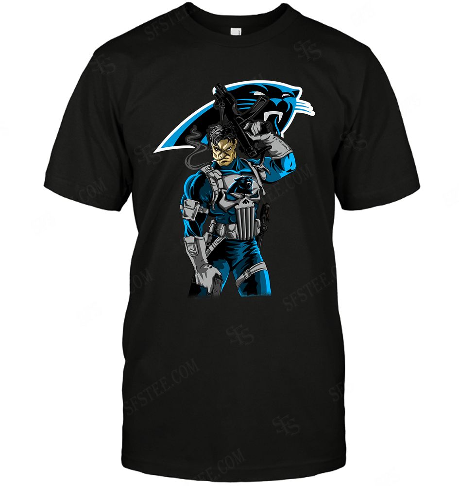 Nfl Carolina Panthers Punisher Dc Marvel Jersey Superhero Avenger Tank Top Size Up To 5xl