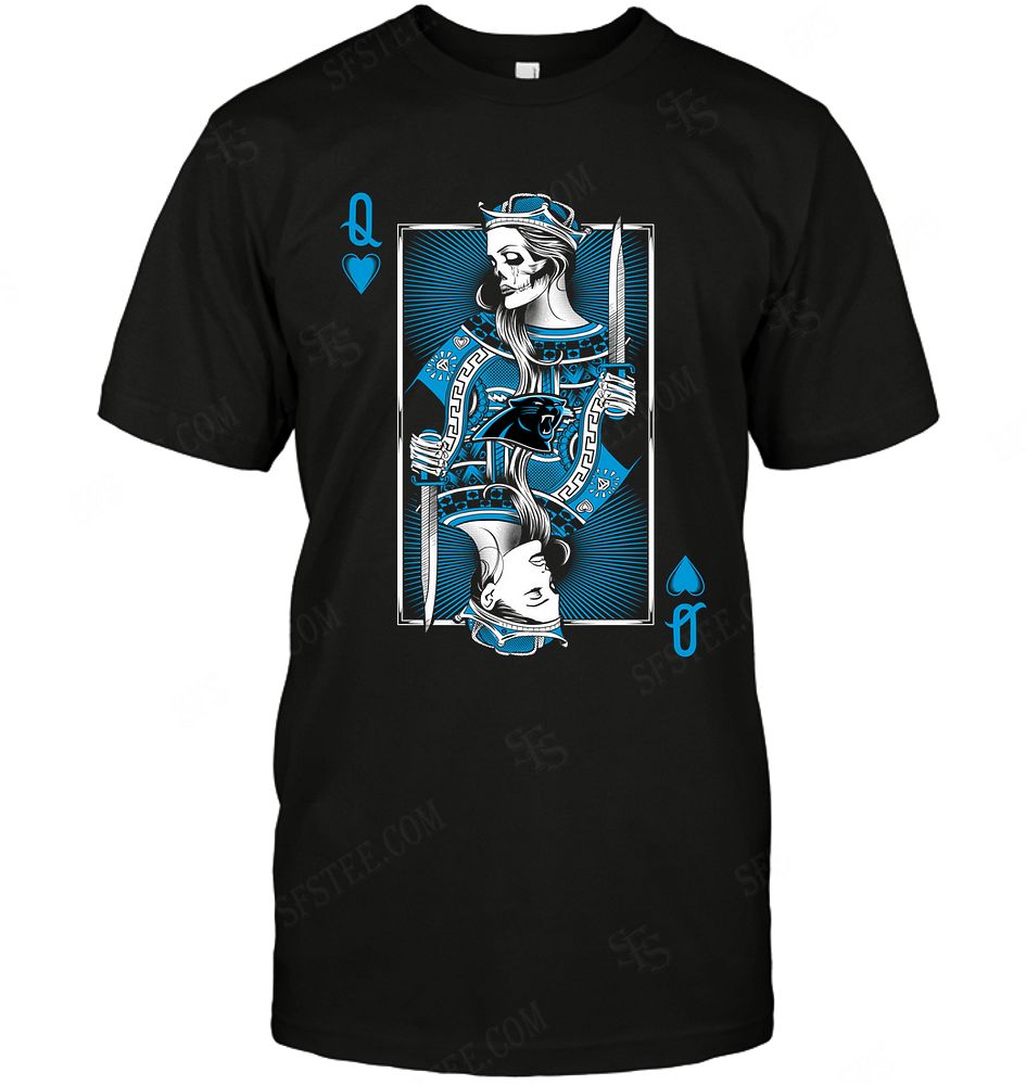 Nfl Carolina Panthers Queen Card Poker Plus Size Up To 5xl