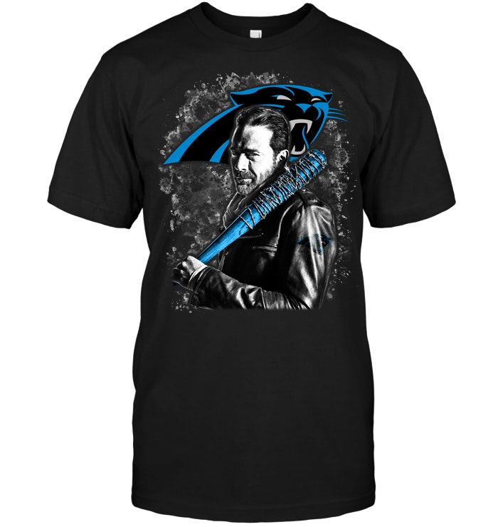 Nfl Carolina Panthers The Walking Dead Negan Carolina Panthers Shirt Size Up To 5xl