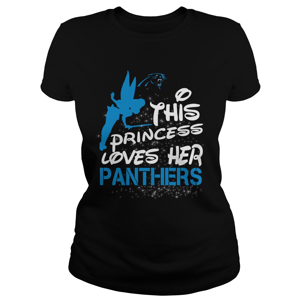 Nfl Carolina Panthers This Princess Loves Her Carolina Panthers Tank Top Plus Size Up To 5xl