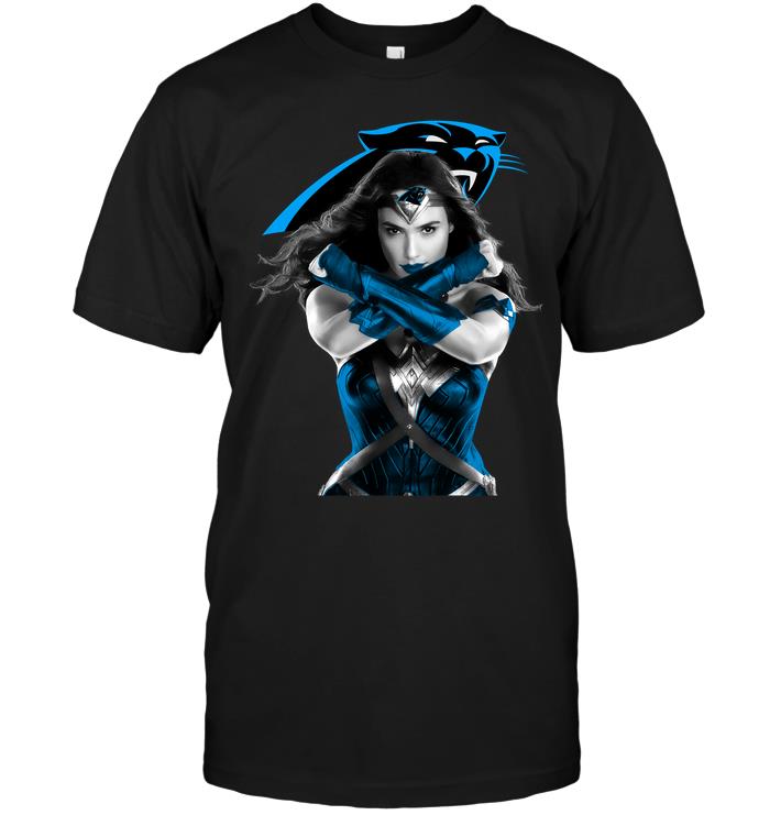 Nfl Carolina Panthers Wonder Woman Carolina Panthers Hoodie Size Up To 5xl