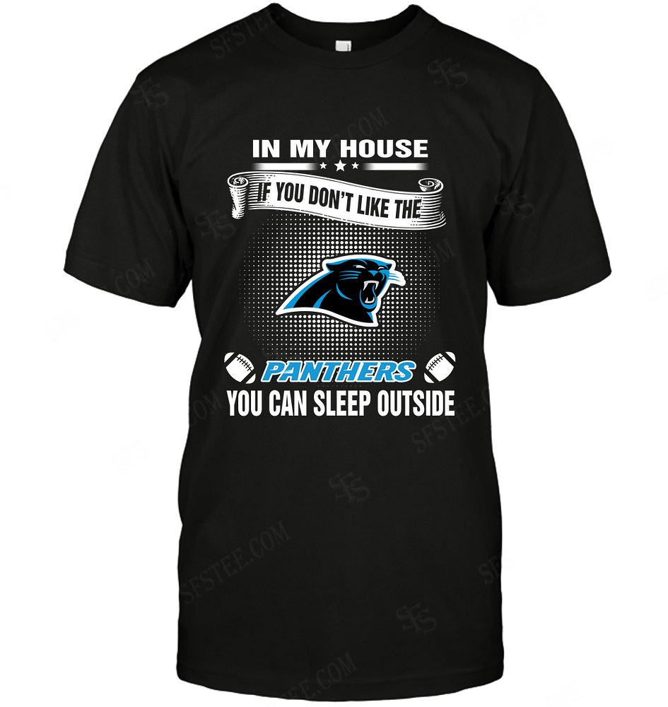 Nfl Carolina Panthers You Can Sleep Outside Tshirt Plus Size Up To 5xl