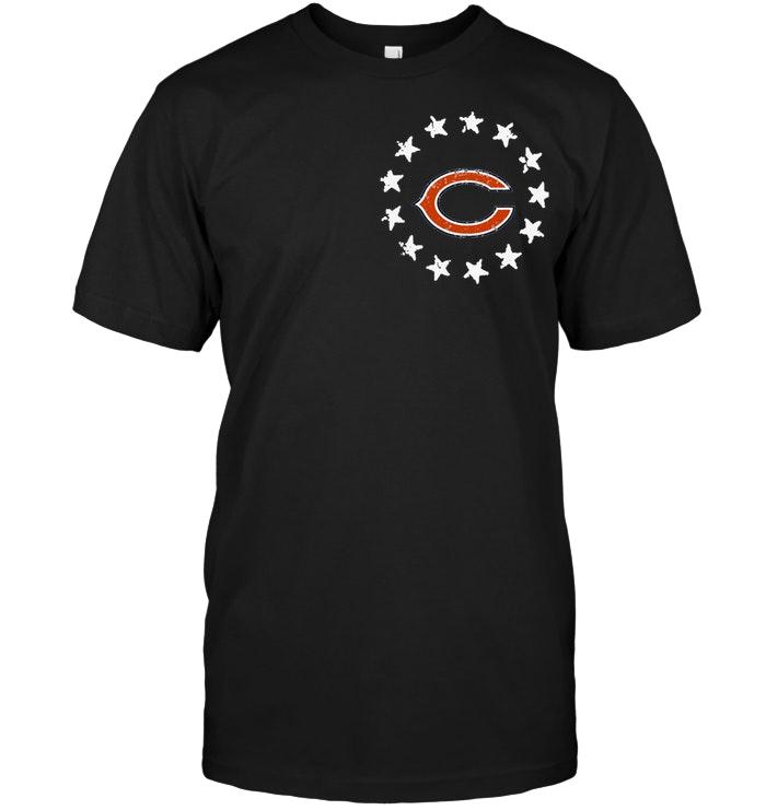 Nfl Chicago Bears American Star Flag Shirt Shirt Size Up To 5xl