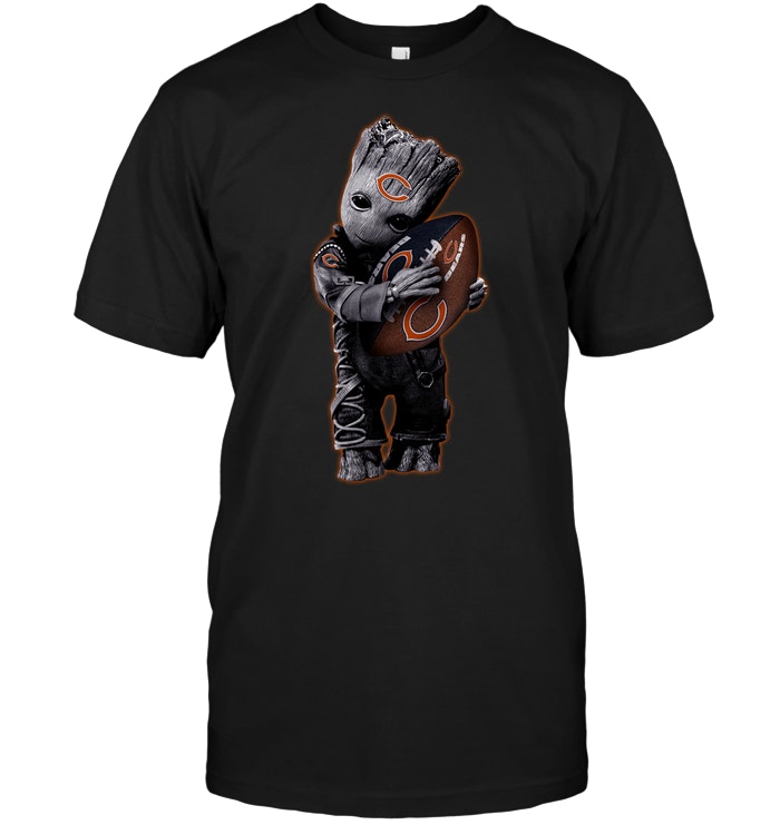 Nfl Chicago Bears Baby Groot Hug Chicago Bears Football Nfl Tank Top Size Up To 5xl