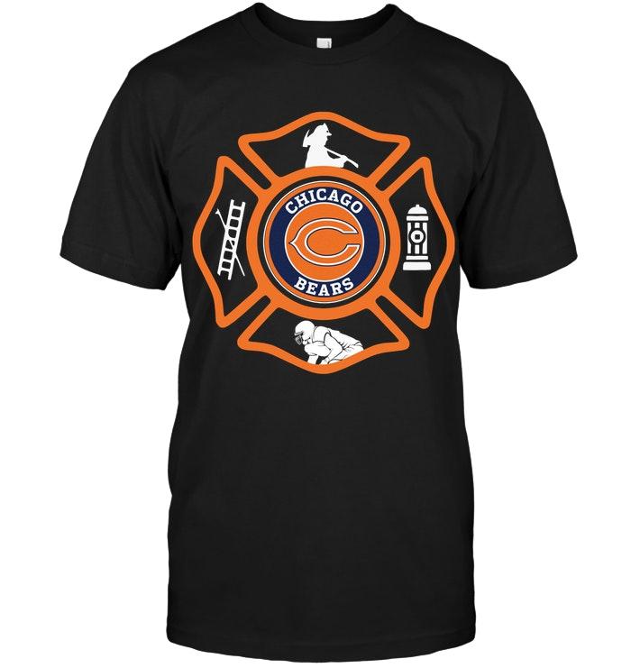 Nfl Chicago Bears Firefighter Shirt Long Sleeve Size Up To 5xl