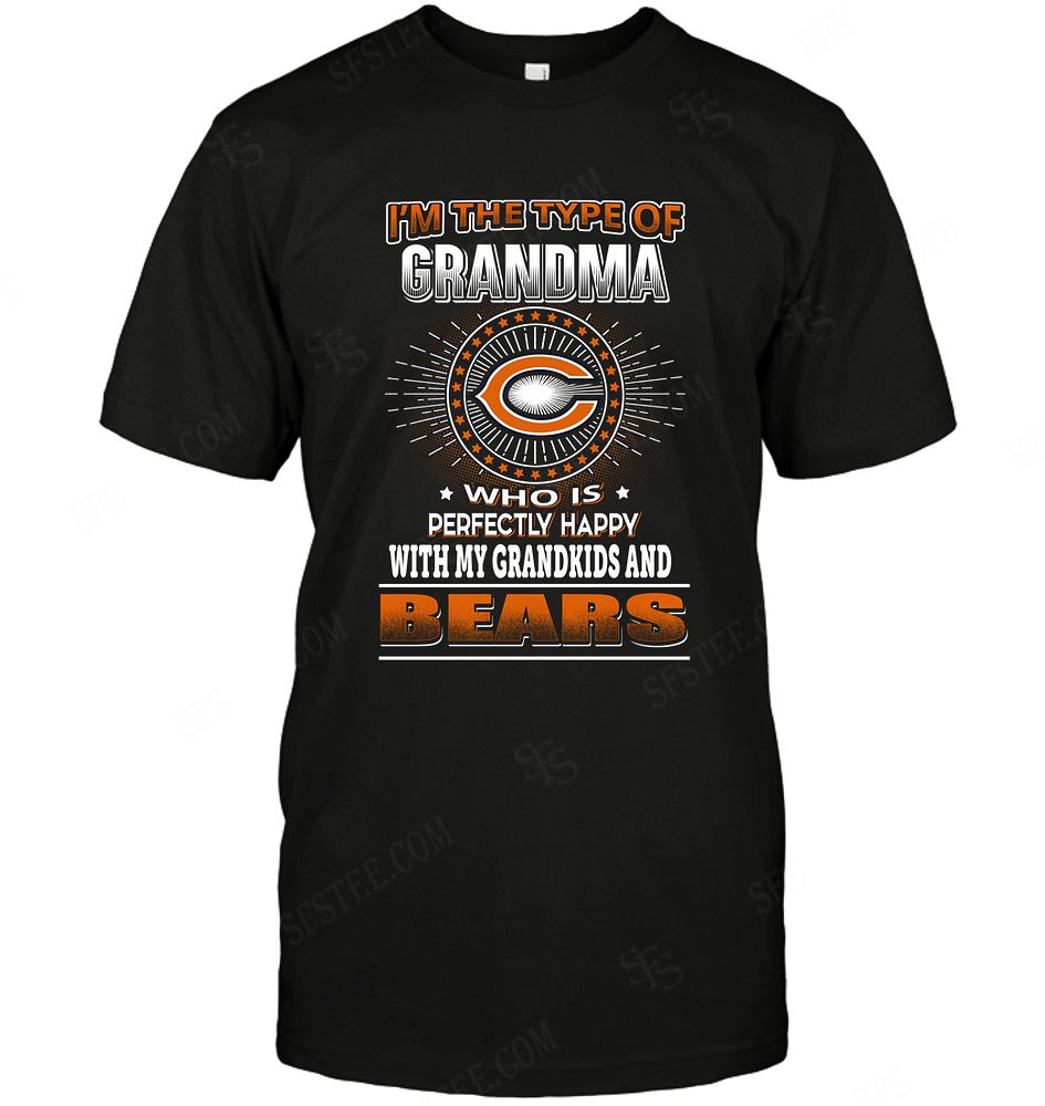 Nfl Chicago Bears Grandma Loves Grandkids Tank Top Plus Size Up To 5xl