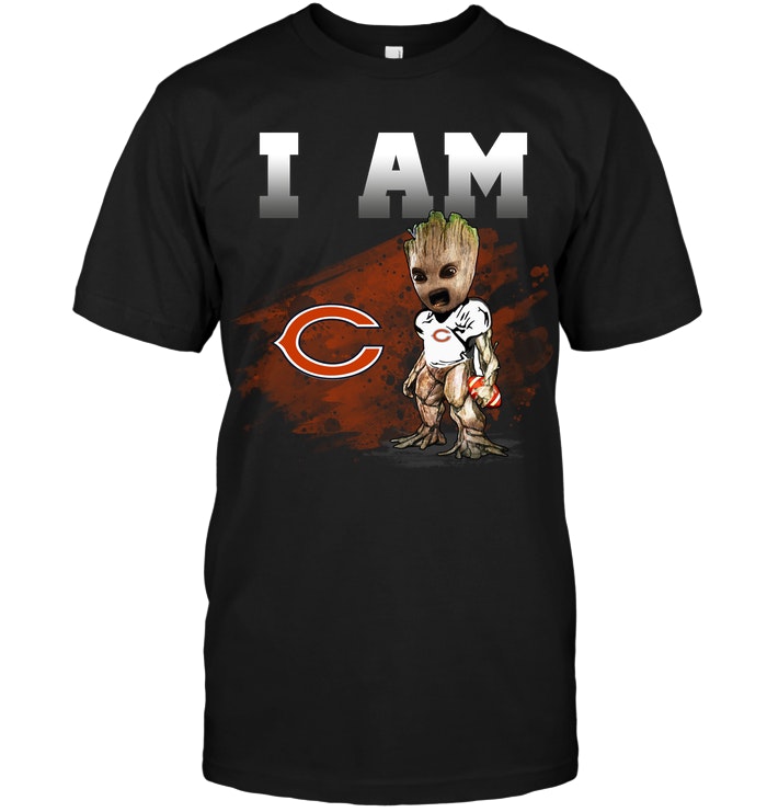 Nfl Chicago Bears I Am Groot Shirt Size Up To 5xl