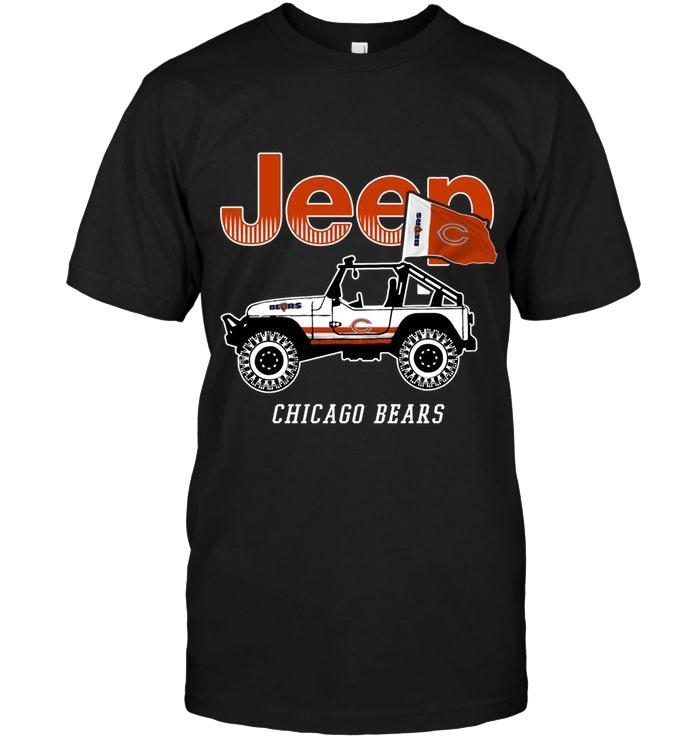 Nfl Chicago Bears Jeep Shirt Tank Top Size Up To 5xl