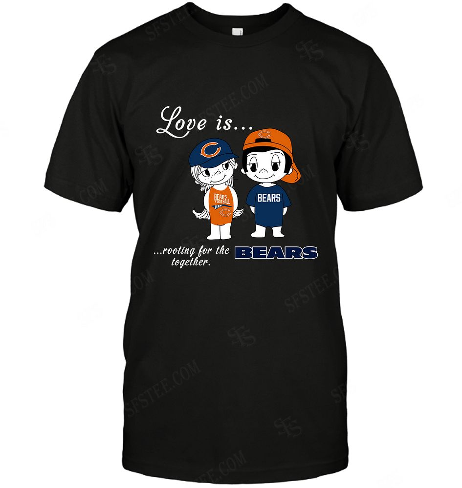 Nfl Chicago Bears Love Is Rooting For The Together Tank Top Size Up To 5xl