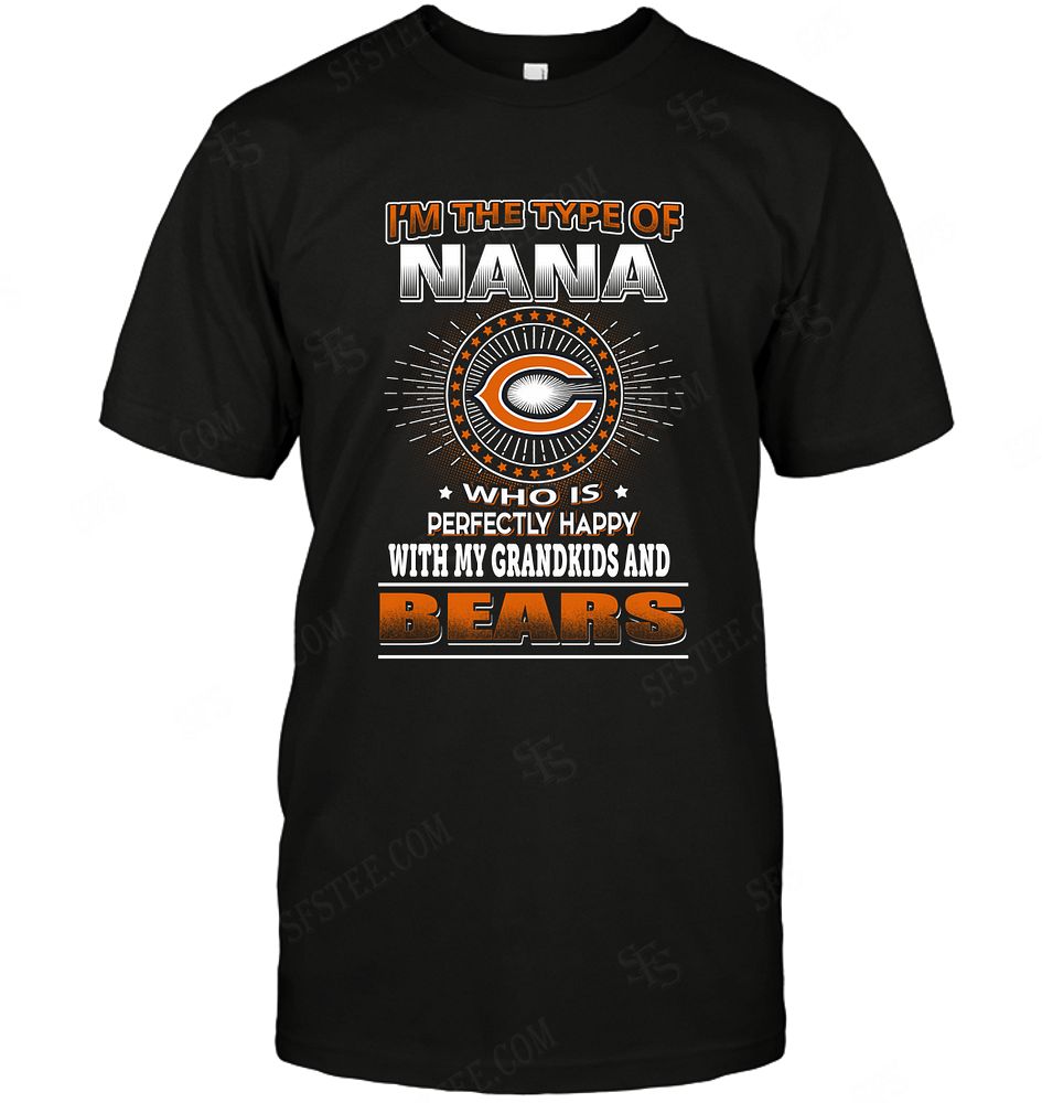 Nfl Chicago Bears Nana Loves Grandkids Sweater Size Up To 5xl