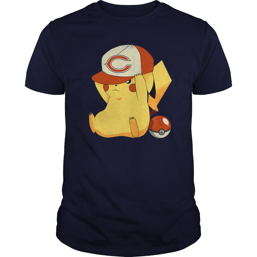 Nfl Chicago Bears Pikachu Pokemon Tank Top Plus Size Up To 5xl