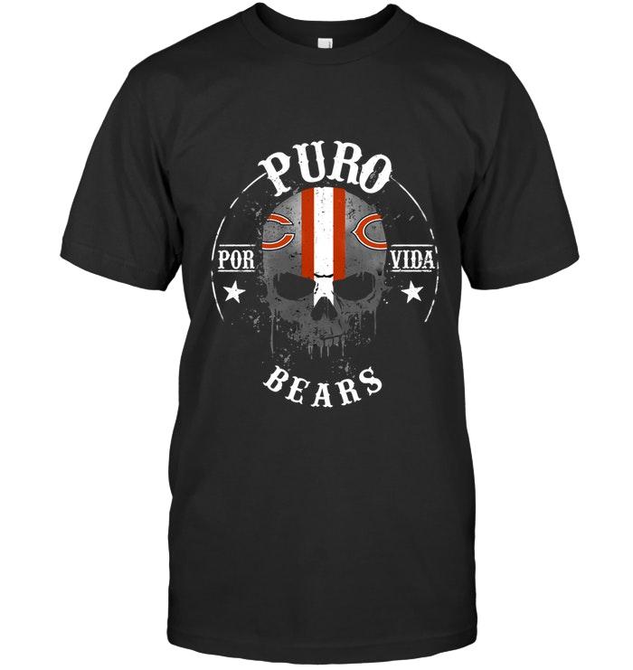 Nfl Chicago Bears Puro Chicago Bears Por Vida Fan Shirt Plus Size Up To 5xl