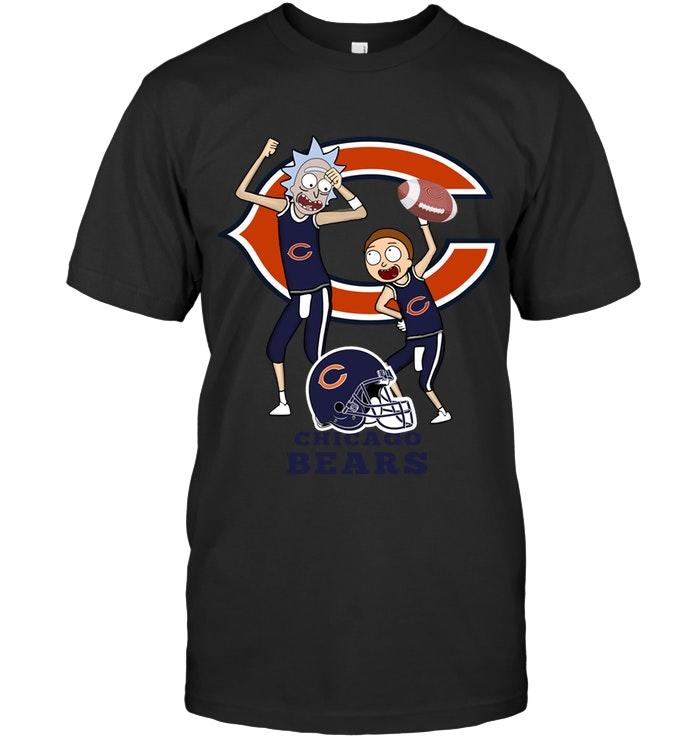 Nfl Chicago Bears Rick And Morty Fan Shirt Hoodie Plus Size Up To 5xl